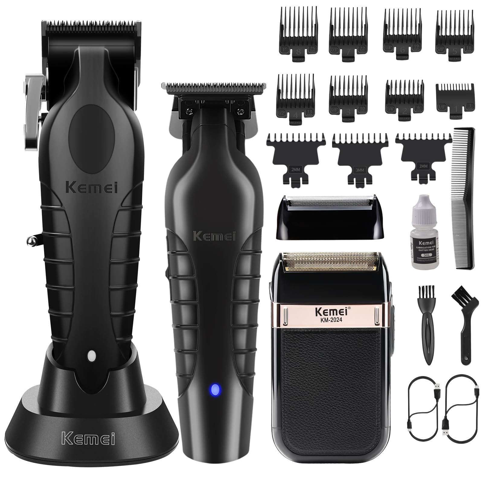 Amazon.com: KEMEI Professional Hair Clipper, Hair/Beard Trimmer